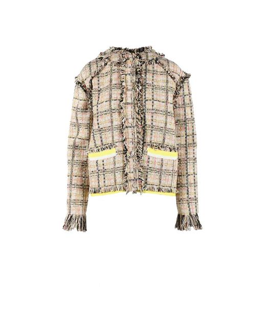Chaqueta, Mujer, Talla MSGM de color White