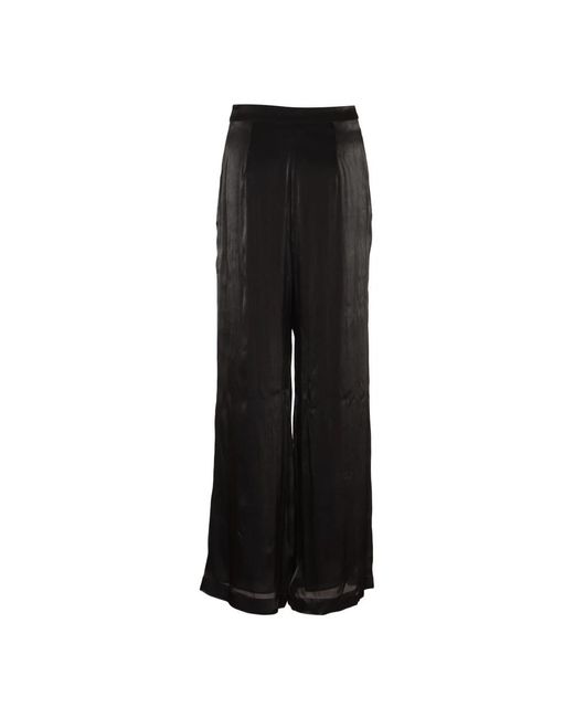 Michael Kors Black Wide Trousers