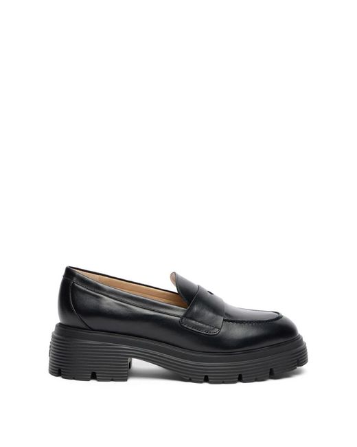 Stuart Weitzman Black Hudson Lite Loafer