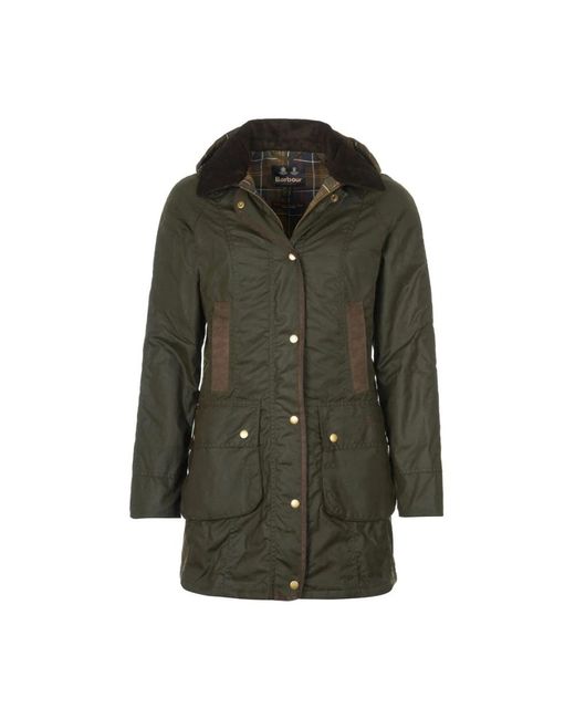 Barbour Jassen ,Groen ,Katoen Bower Wax Jacket in het Green