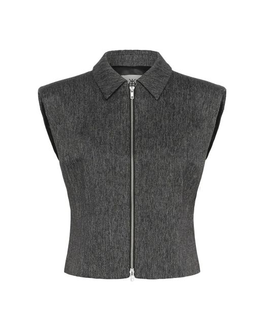 Vests Karen By Simonsen de color Gray