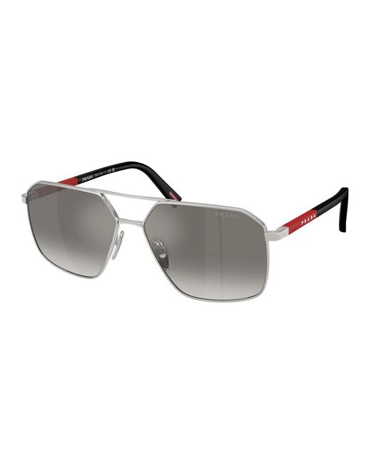 Prada Metallic Sunglasses for men