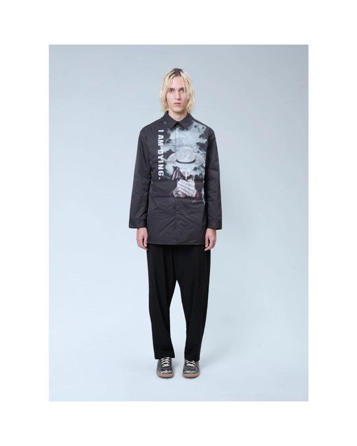 Yohji Yamamoto Blue Light Jackets for men