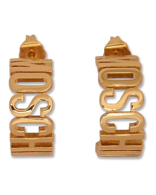 Moschino Metallic Earrings