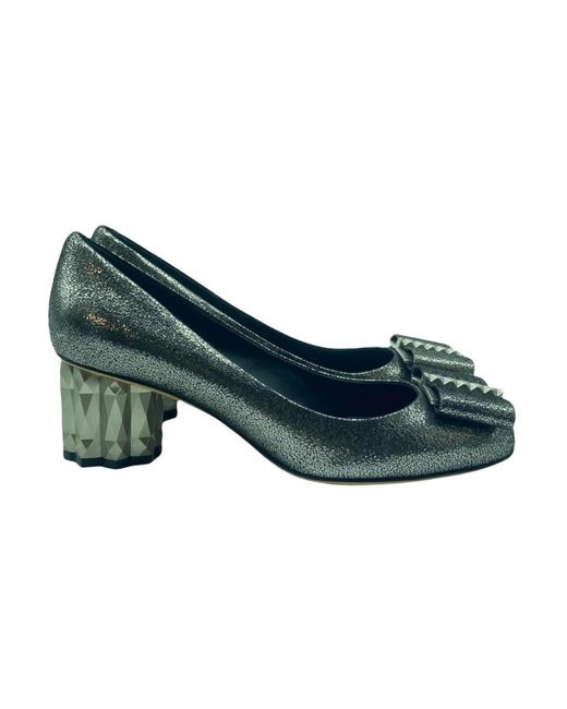 Pumps Ferragamo de color Blue