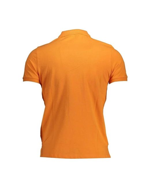 U.S. POLO ASSN. Orange Polo Shirts for men