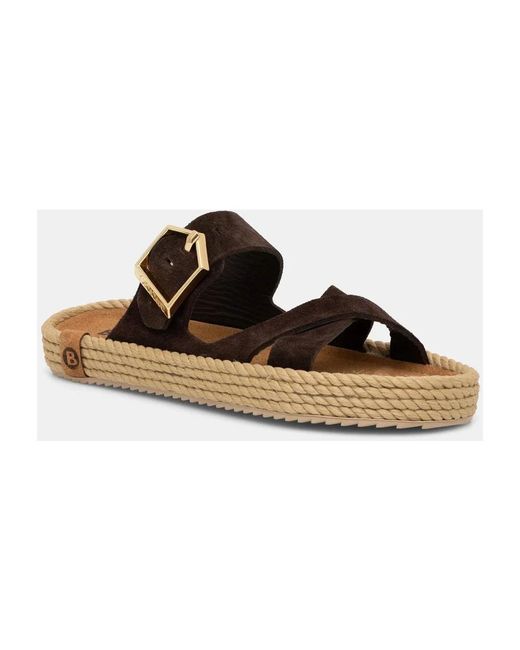 Sliders Bohonomad en coloris Brown