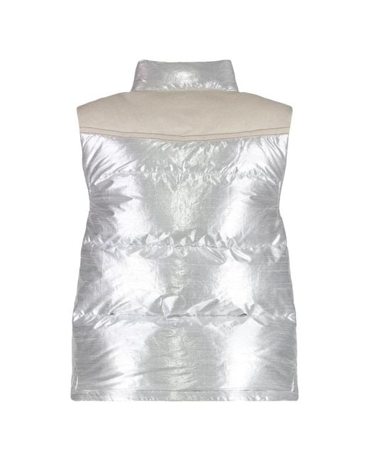 Moncler Metallic Vests