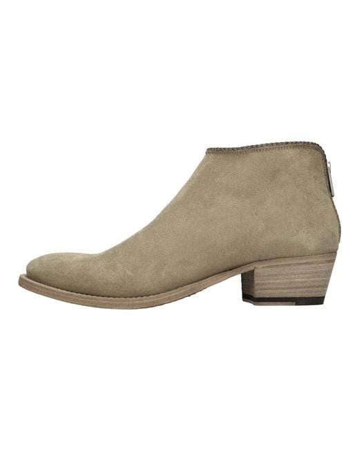 Pantanetti Gray Cowboy & Biker Boots