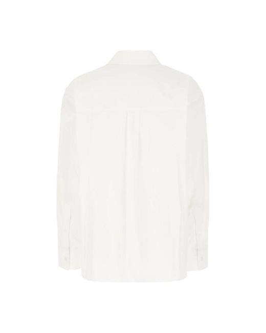 T By Alexander Wang White Shirts