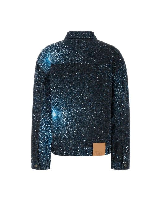 GIUSEPPE DI MORABITO Blue Denim Jackets