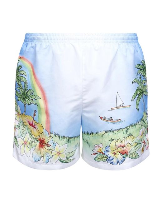 Casablanca Blue Beachwear for men