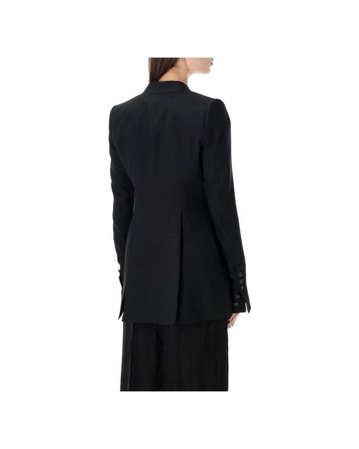Rick Owens Black Blazers