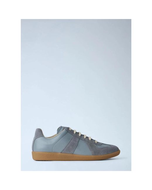 Maison Margiela Blue Sneakers for men
