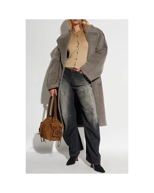 Acne Gray Loose-Fit Jeans