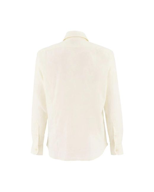 Mc2 Saint Barth White Casual Shirts for men