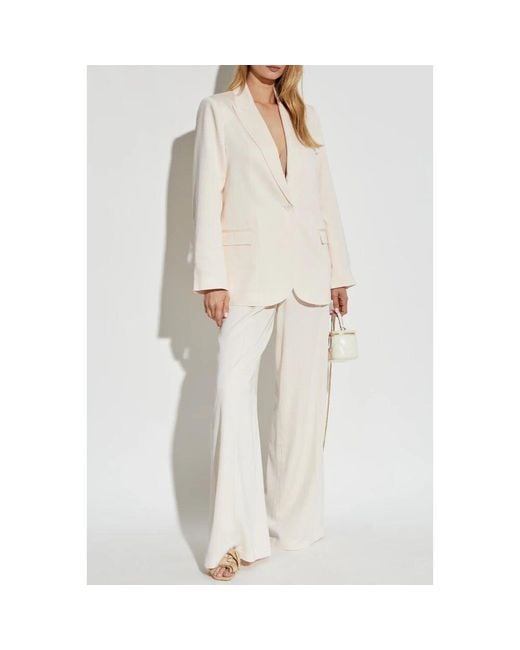 Wide Trousers IRO de color White