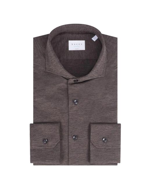 Xacus Brown Casual Shirts for men