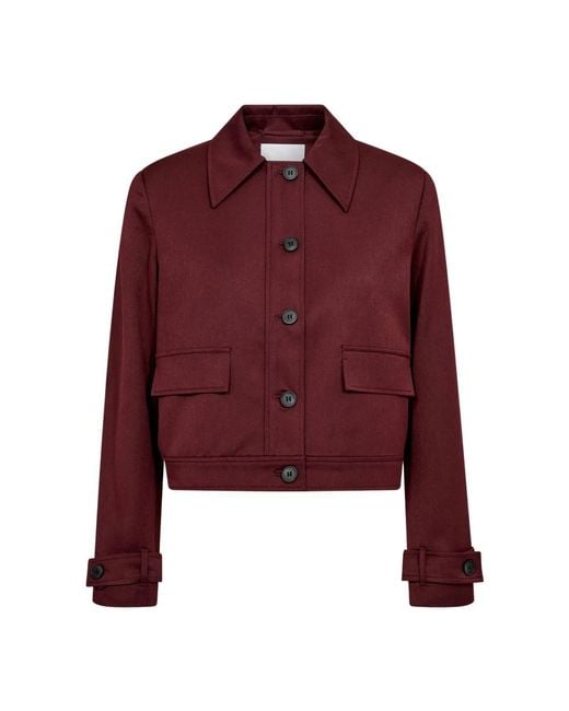 Light Jackets co'couture en coloris Red