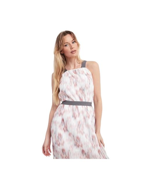 Armani Exchange Pink Midi Dresses