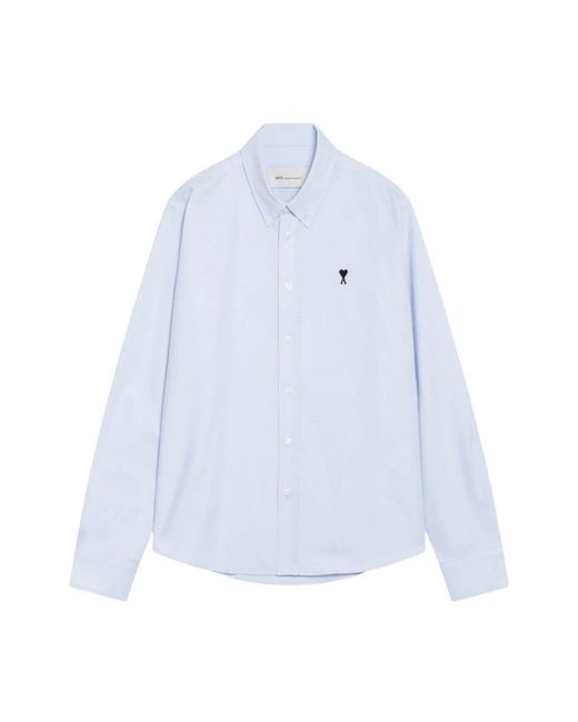 AMI Blue Casual Shirts for men
