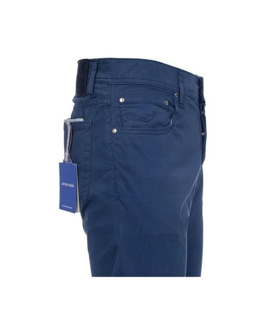 Jacob Cohen Blue Slim Fit Jeans for men