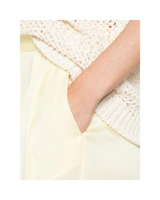 Fabiana Filippi Natural Wide Trousers