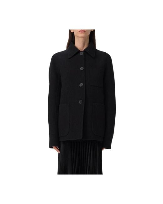 Jil Sander Black Light Jackets