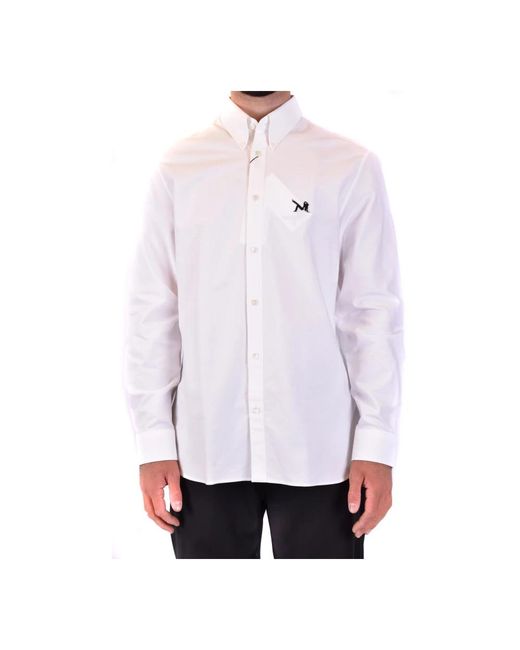 Calvin Klein White Casual Shirts for men