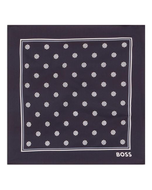 HUGO Blue Handkerchiefs for men