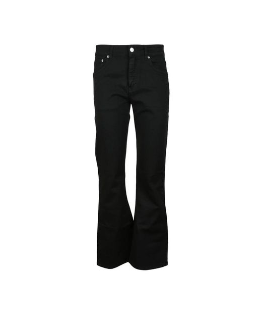 Department 5 Black Flare Jeans