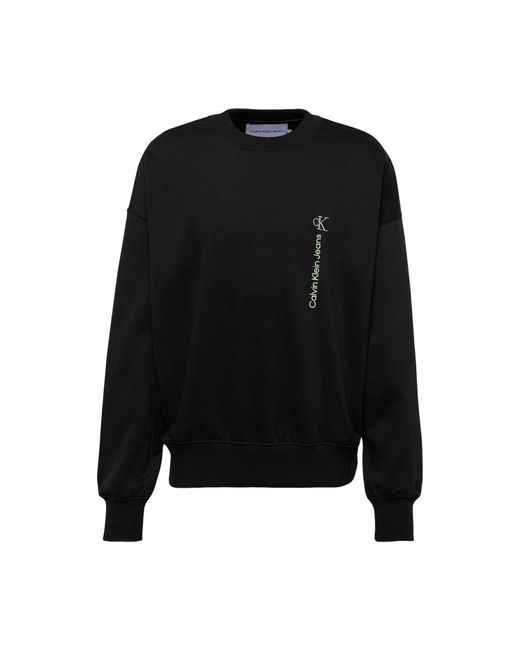 Calvin Klein Casual sweatshirt in Black für Herren