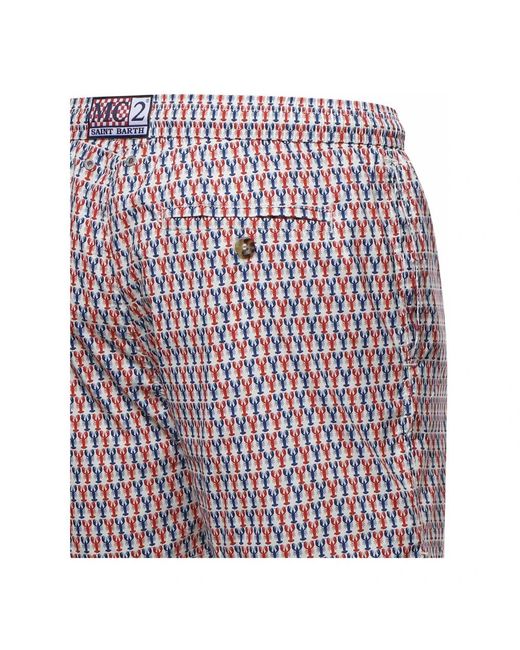Mc2 Saint Barth Blue Beachwear for men
