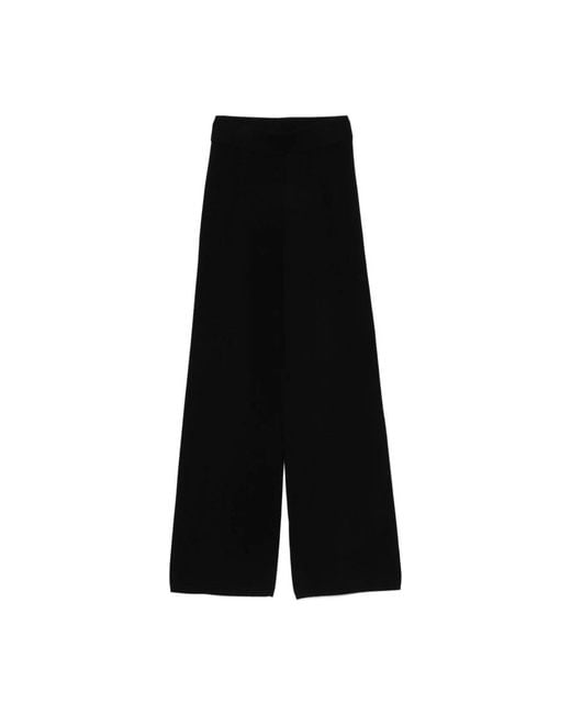 Max Mara Black Wide Trousers