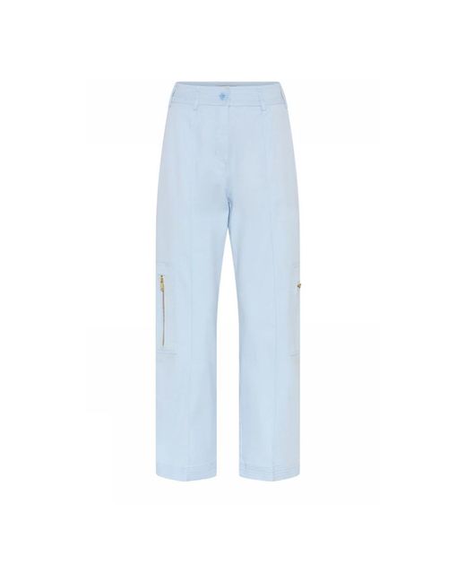 GUSTAV Blue Wide Trousers