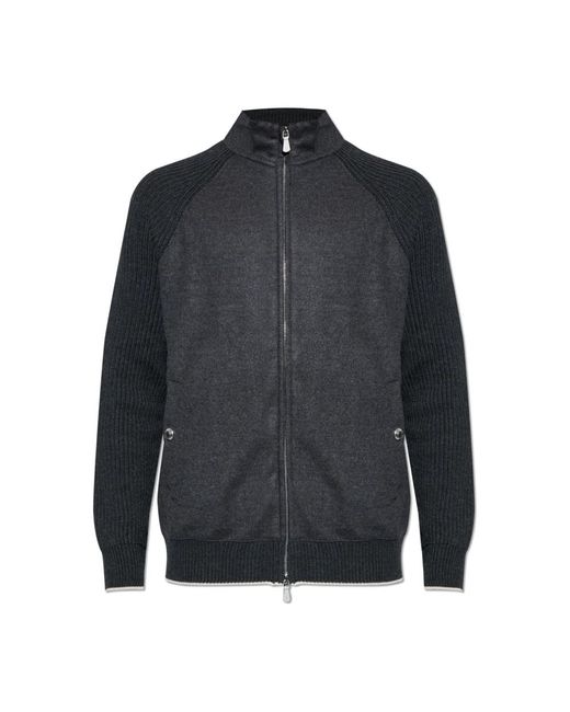 Cardigans Eleventy de hombre de color Blue