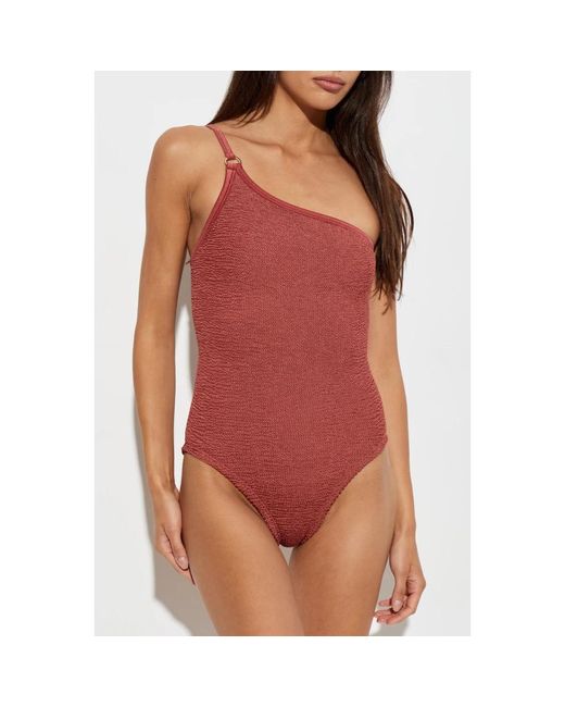 Hunza G Red Swimsuits