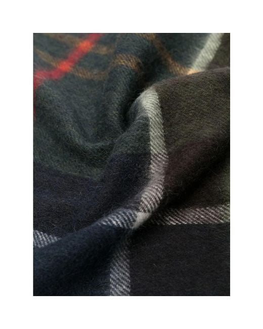 Barbour Green Winter Scarves for men