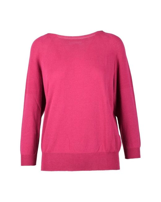 Alpha Studio Pink Baumwollstricktop