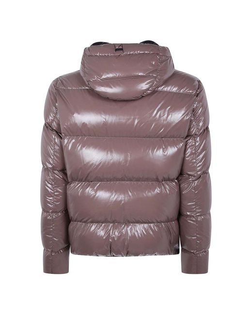 Herno Jassen ,Bruin ,Gloss Bomber Jacket in het Brown voor heren