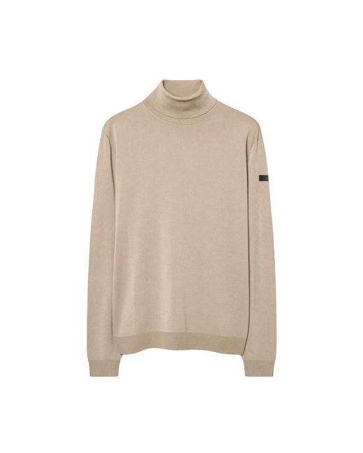 Rrd Maxell Turtleneck Knit in het Natural voor heren
