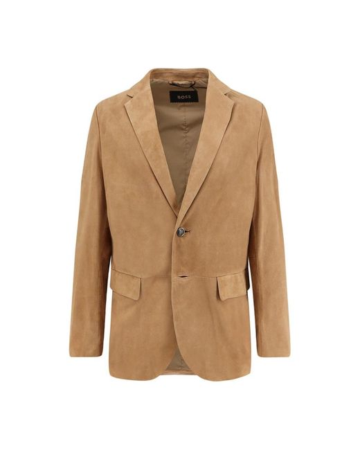 Boss Brown Blazers for men