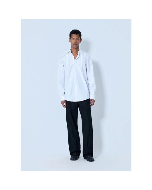 Kiko Kostadinov Blue Wide Trousers for men