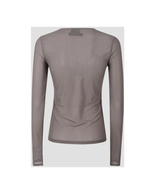 Jean Paul Gaultier Gray Long Sleeve T-Shirts