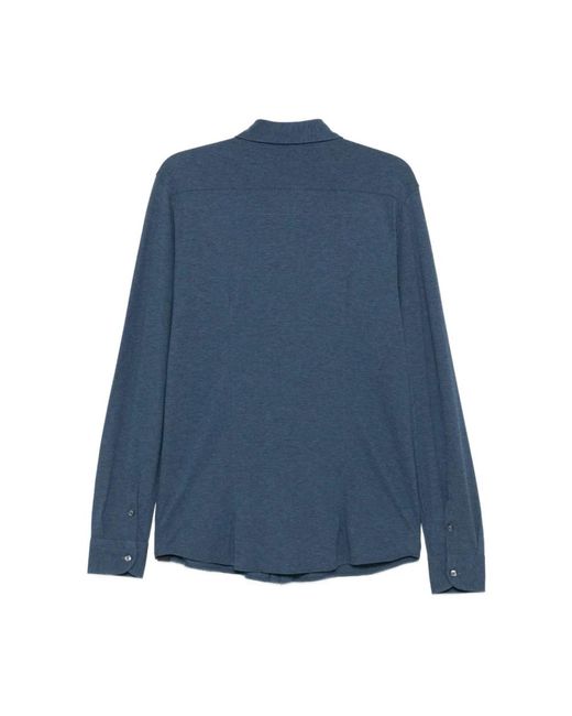 Gran Sasso Blue Casual Shirts for men