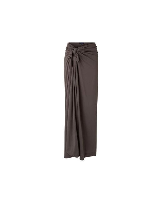 Soeur Brown Maxi Skirts