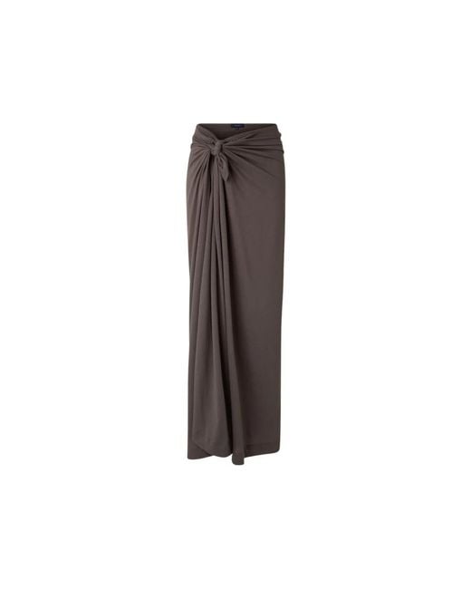Soeur Brown Maxi Skirts
