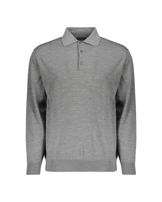 Paul & Shark Gray Round-Neck Knitwear for men