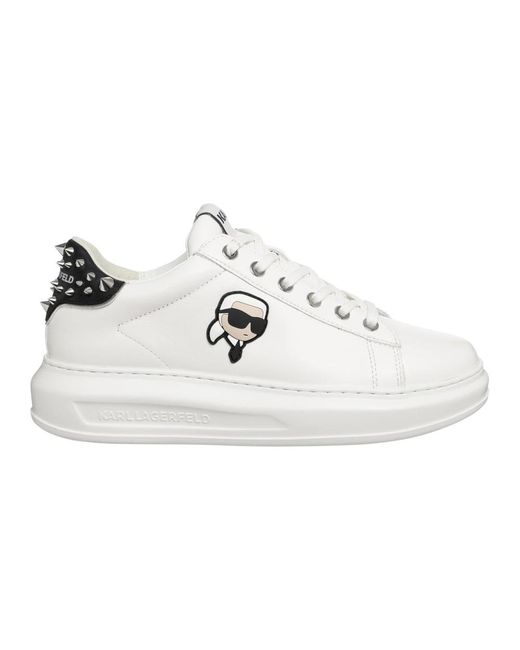 Karl Lagerfeld White K/ikonik kapri sneakers