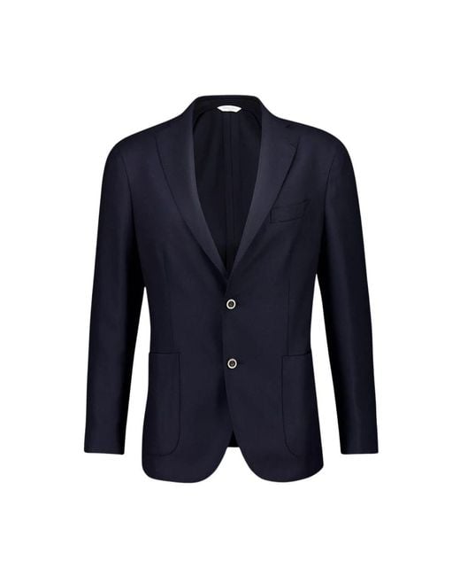 Boglioli Blue Blazers for men